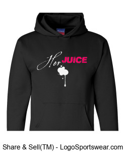 black hoodie with drip on back Design Zoom