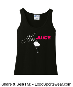 black tank large logo with back drip Design Zoom
